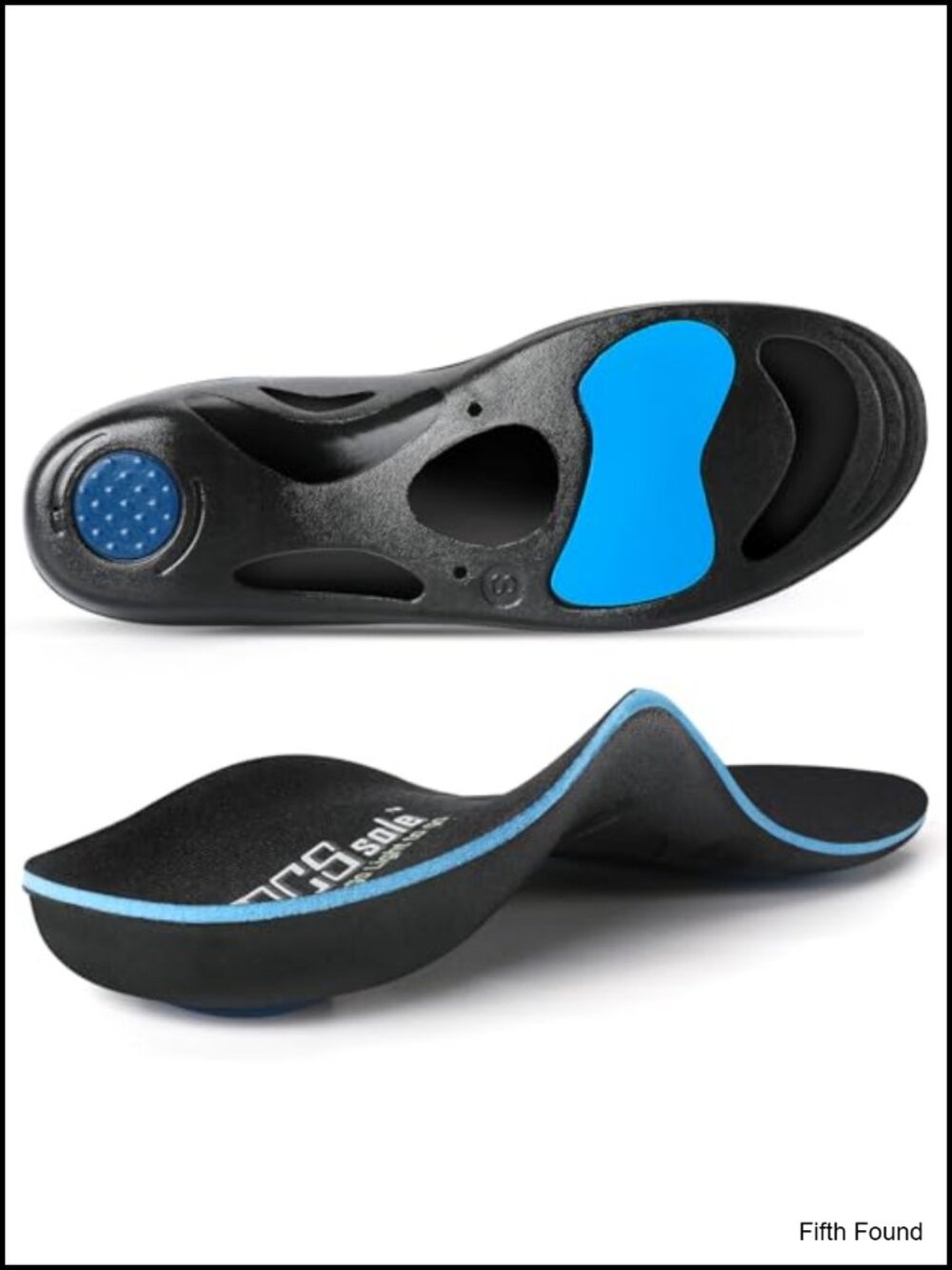 High Arch Support Orthotic Insoles Plantar Fasciitis Relief